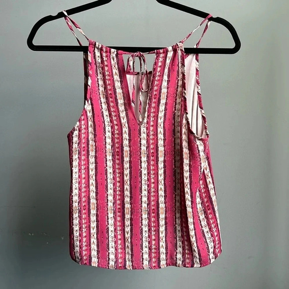 Forever 21 Tank Top | Bohemian Tank Top | Pink Tank Top | Summer | Lightweight - Picture 2 of 6